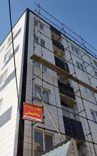 داربست فلزی پیچ روپلاک و چادر عروسی