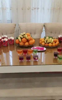 میز ناهارخوری نه نفره در حد نو