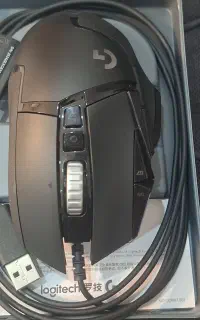 ماوس G502 hero ، هدست h376 کاملا نو