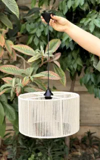 لوستر  مکرومه