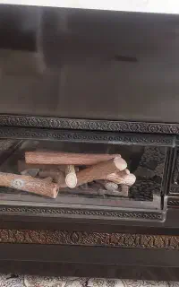 بخاری شومینه دو مشعله