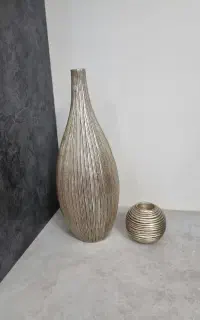 گلدان و جاشمعی تزئینی ویترینی و دکوری