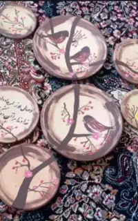دیوارکوب سفالی