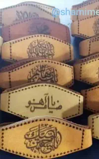 انواع بازوبند. و کیف گردنی چرم طبیعی