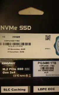هارد M2 یک ترابایت Kingmax