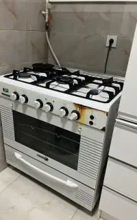 گاز پنج شعله فر دار