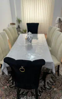 میز ناهار خوری ۶ نفره تمام چوب