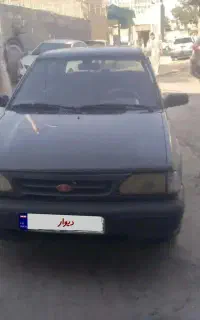پرایدمدل۸۱تمیزوتقریبا بیرنگ وسوختگی