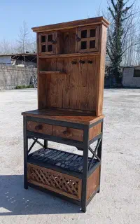 کافی بار و کنسول  تمام چوب