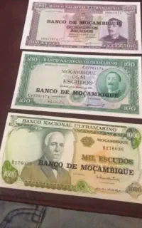 ست اسکناس سایز بزرگ موزامبیک