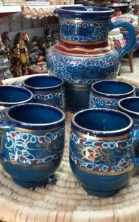 پارچ و لیوان، ست 7تیکه