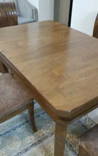 میز نهارخوری ۴ نفره چوب