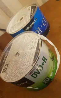 دو بسته DVD خام