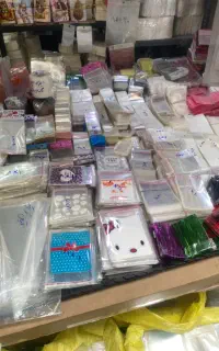 سلفون لب چسبدار، پشت صدفی و ساده