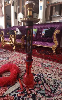 قلیان چوبی