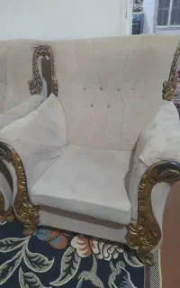 فروش فوری  مبلمان ۷ نفره بدون ایراد و کاملا سالم
