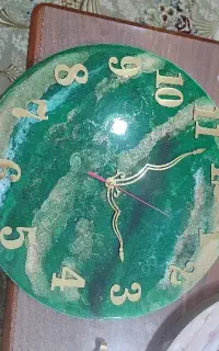 ساعت رزینی دست ساز