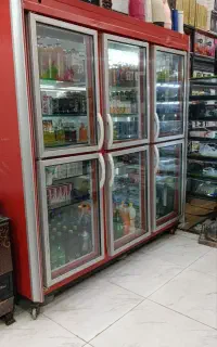 یخچال ویترینی دوطرف نماا