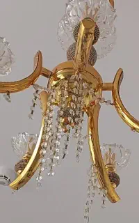 لوستر آلیاژ طلایی