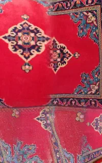 قالیچه دست بافت  قدیمی  معاوضه هم دارم
