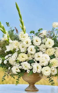 انواع تاج گل جام گل دسته گل ماشین عروس مناسبتی