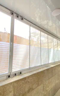 تولید بالکن شیشه ای/ پنجره UPVC/توری /مارال جام