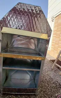 منقل ذغالی استیل مخصوص کبابی وجیگرکی