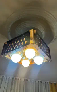 لوستر چوبی