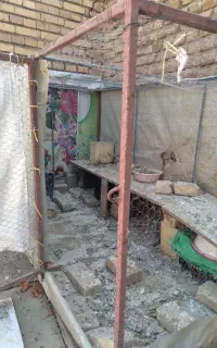 قفس مرغ وخروس وحیوانات