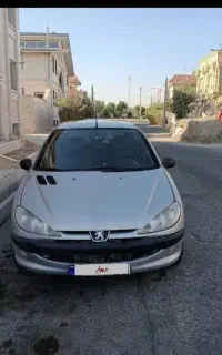 پژو 206 نقره ای مدل 83 تیپ 2