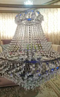 فروش لوستر کریستالی سانتی