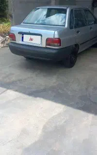 پراید ۸۷ نقره ای دوگانه دستی کمپلت رنگ