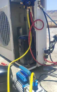نصب تعمیر سرویس وگازگیری کولرهای دوتیکه و پنجره ای