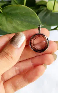 گردنبند و دسته کلید موی یار
