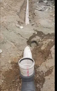 لوله کشی آب فاضلاب به اگوی شهری