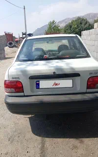 پراید 98بدون رنگ خشک