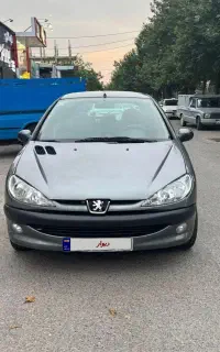 پژو ۲۰۶ دو برگ سند سالم
