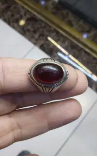 انگشتر نقره عقیق یمنی