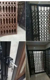 ساخت ونصب درب های آهنی و نرده و اسکلت فلزی و غیره