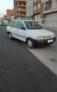 پراید مدل ۸۴ شاسی سالم بی رنگ