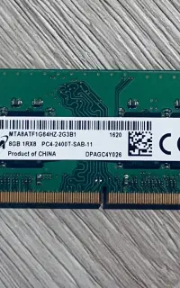 رم ۸ گیگ ddr4 برند مایکرون ۲۴۰۰ مگاهرتز