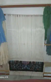 دار قالی نیمه بافت