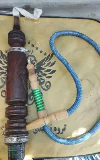 قلیون تنه چوب سرخ