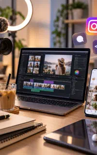 ادمین تولید محتوا، فیلمبرداری و تدوین