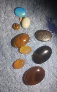 انواع سنگ حدید عقیق فیروزه چشم ببر