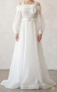 پیراهن مجلسی دخترانه بلند