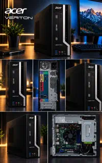 مینی‌ کیس Acer  رم ۸ گیگ ۱۲۸ssd+320hdd