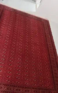 قالی ترکمن قدیمی  عتیقه اصل