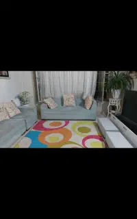 مبلمان۶تیکه.وقالی ۶متری