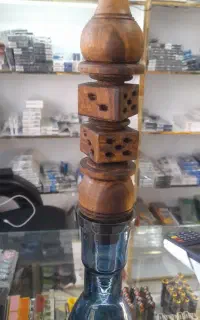 قلیان چوبی